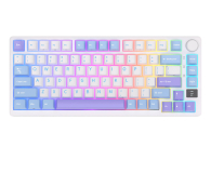 Klawiatura bezprzewodowa Royal Kludge RK-M75 Taro Milk Brown switch
